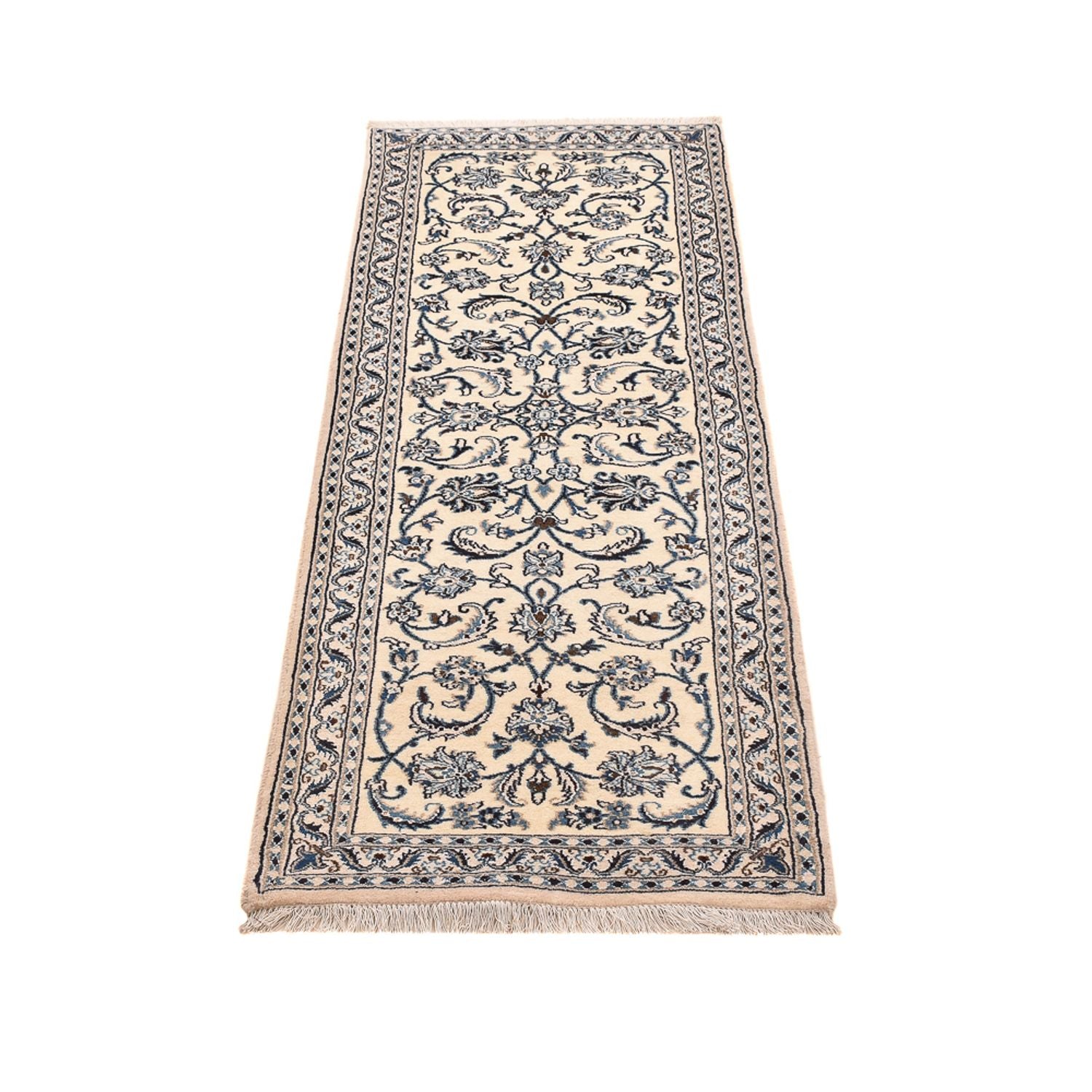 Tappeto corsia Tappeto Persero - Nain - Reale - 192 x 61 cm - crema