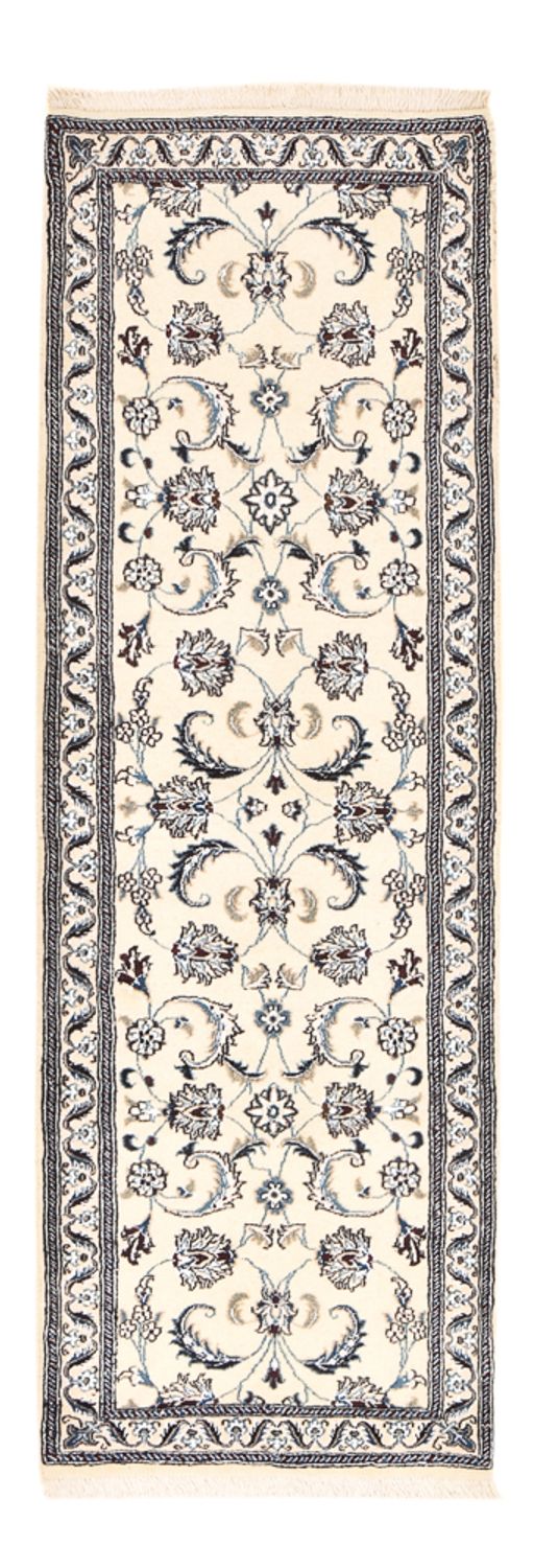 Tappeto corsia Tappeto Persero - Nain - Reale - 202 x 63 cm - crema