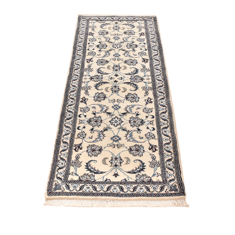 Tappeto corsia Tappeto Persero - Nain - Reale - 202 x 63 cm - crema