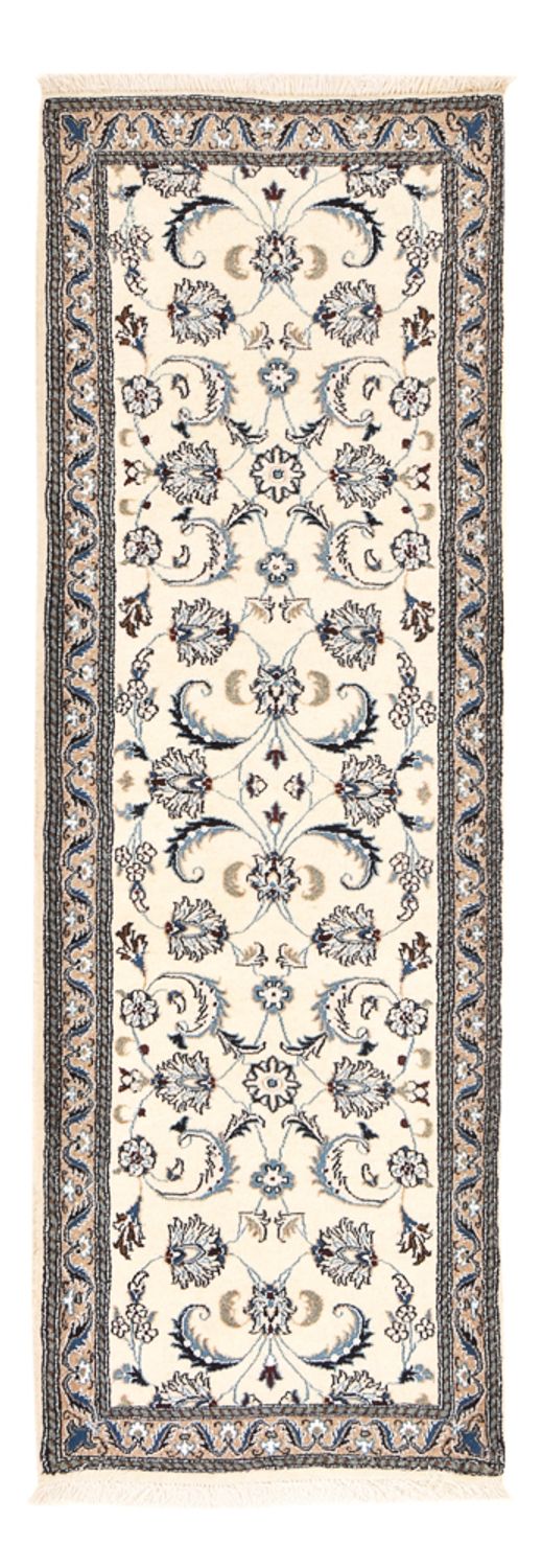 Tappeto corsia Tappeto Persero - Nain - Reale - 185 x 61 cm - crema