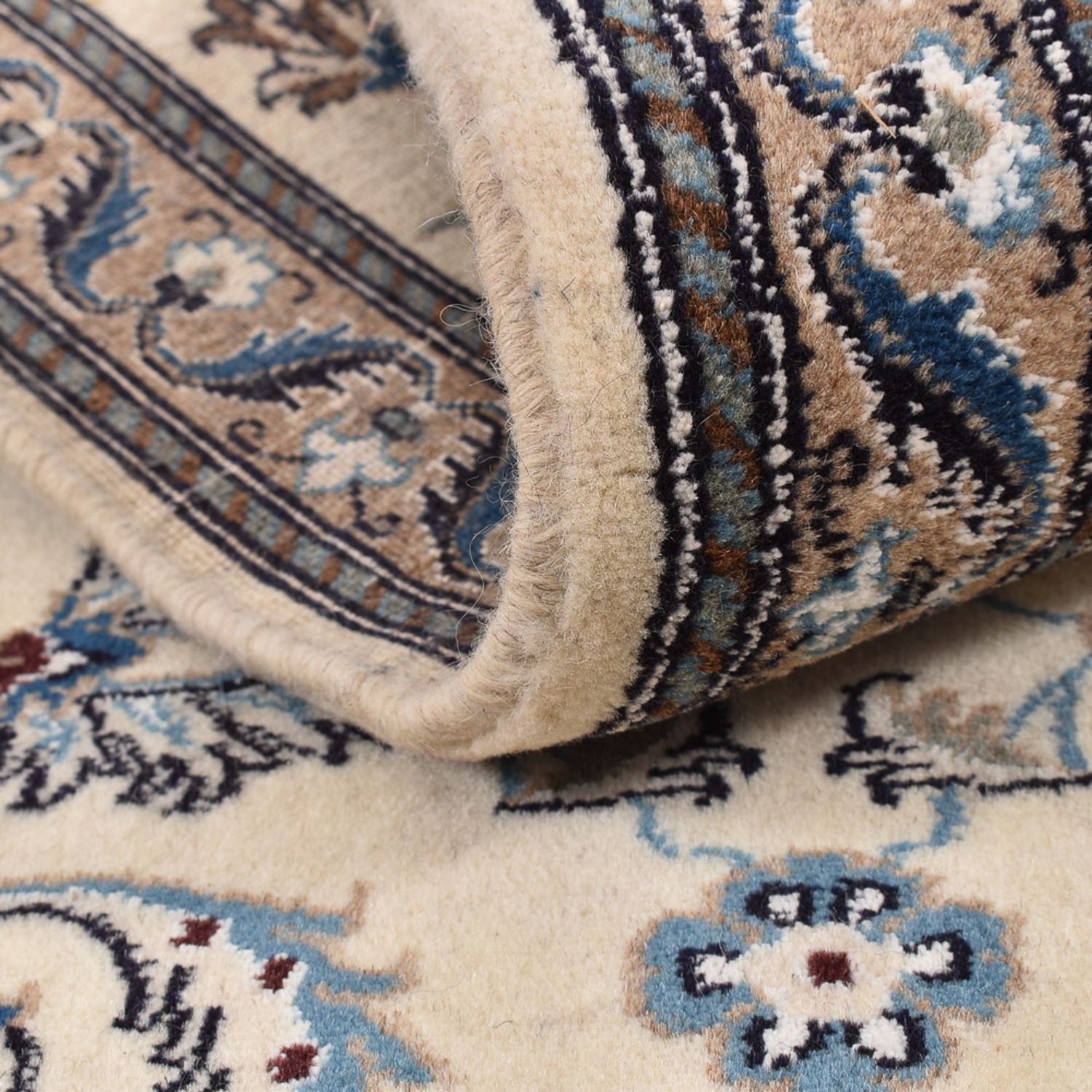 Tappeto corsia Tappeto Persero - Nain - Reale - 185 x 61 cm - crema