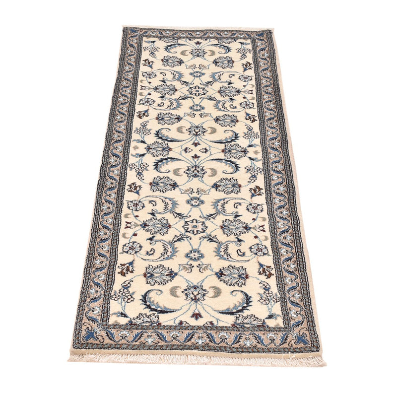 Tappeto corsia Tappeto Persero - Nain - Reale - 185 x 61 cm - crema