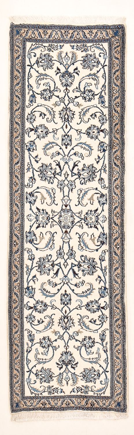 Tappeto corsia Tappeto Persero - Nain - Reale - 190 x 60 cm - crema