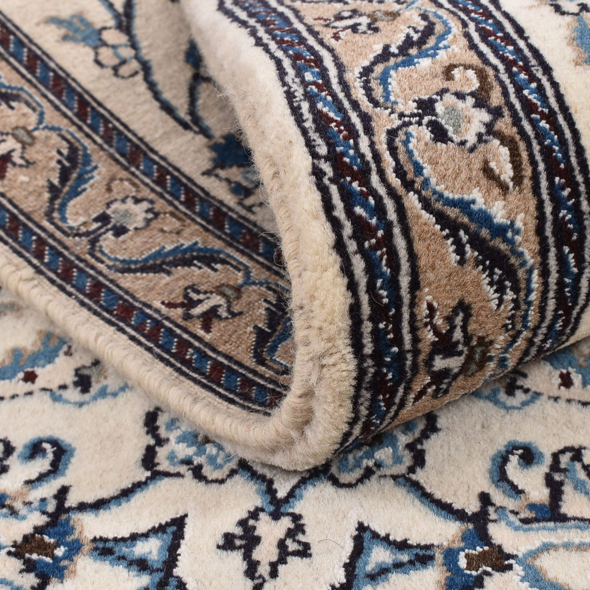 Tappeto corsia Tappeto Persero - Nain - Reale - 190 x 60 cm - crema