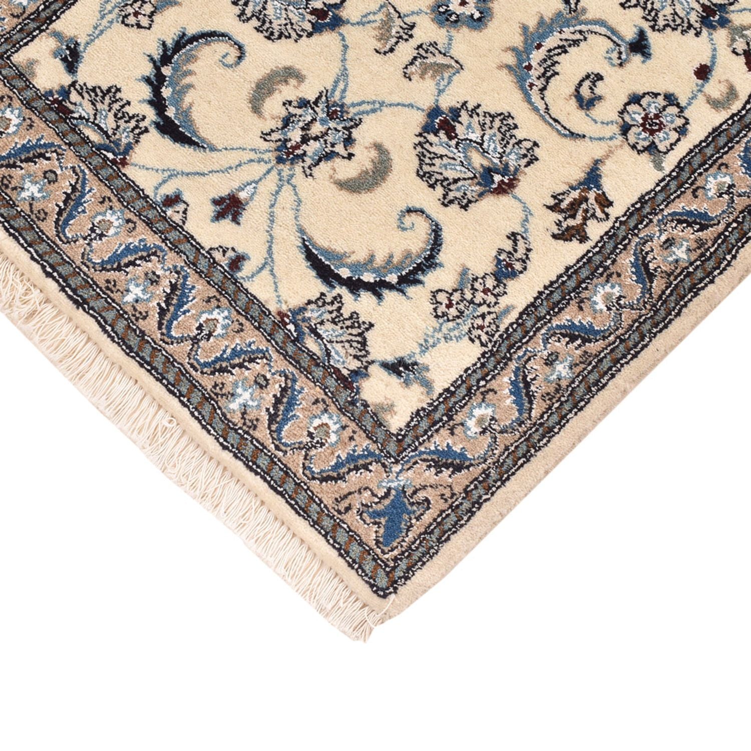 Tappeto corsia Tappeto Persero - Nain - Reale - 188 x 60 cm - crema