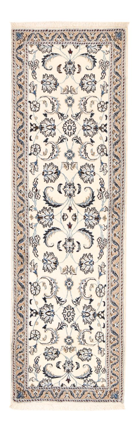Tappeto corsia Tappeto Persero - Nain - Reale - 198 x 59 cm - crema
