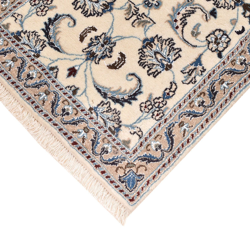 Tappeto corsia Tappeto Persero - Nain - Reale - 198 x 59 cm - crema