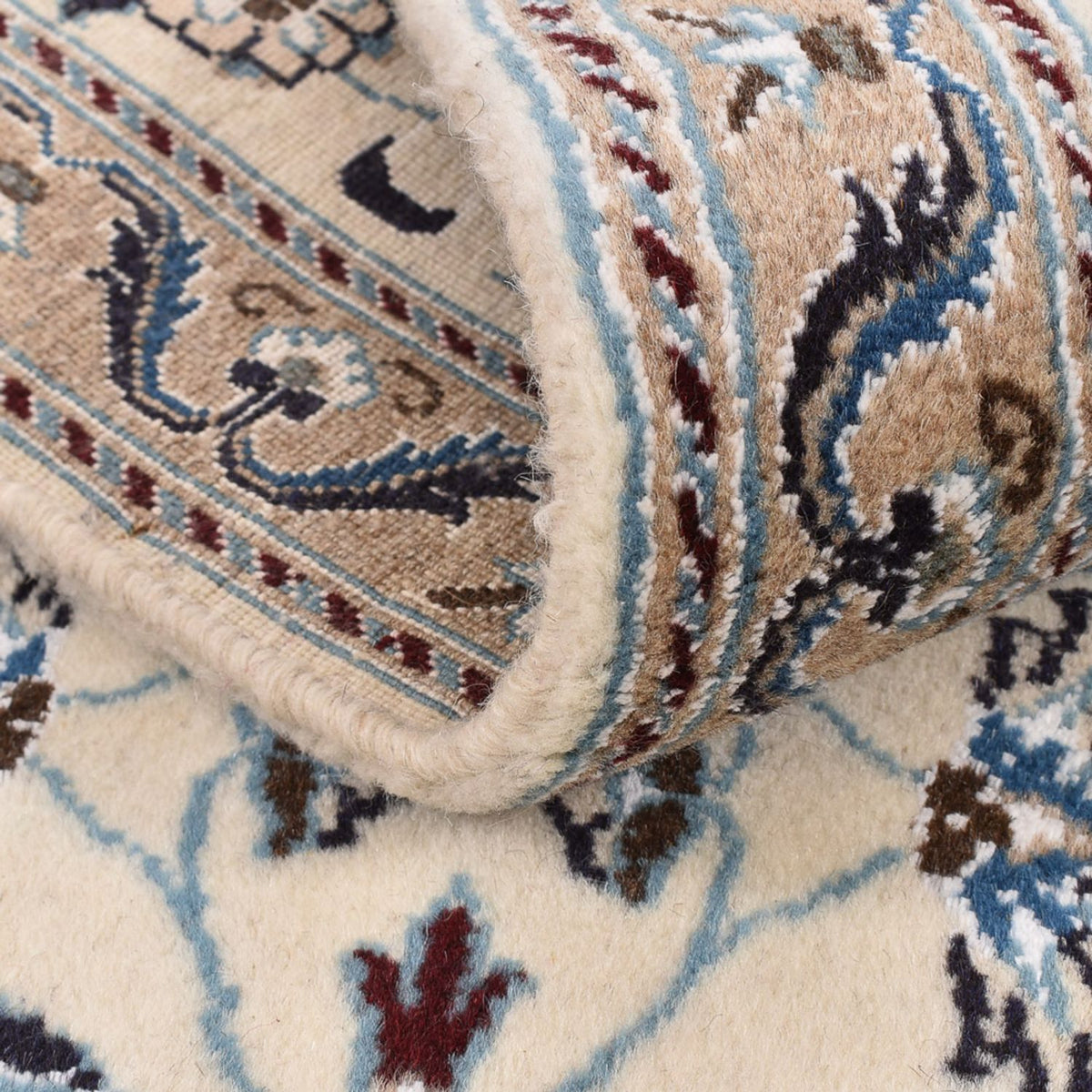 Tappeto corsia Tappeto Persero - Nain - Reale - 198 x 59 cm - crema