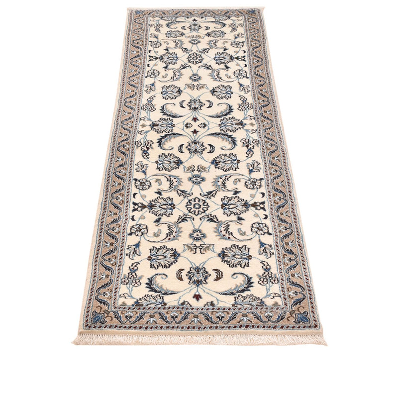 Tappeto corsia Tappeto Persero - Nain - Reale - 198 x 59 cm - crema