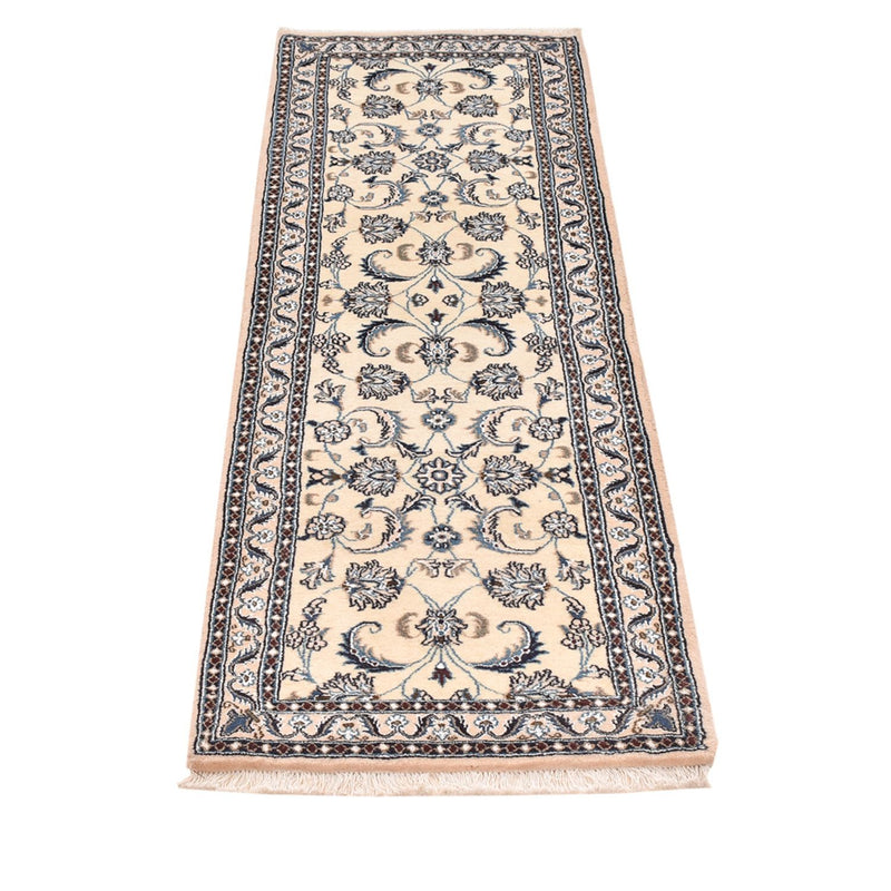 Tappeto corsia Tappeto Persero - Nain - Reale - 195 x 57 cm - crema