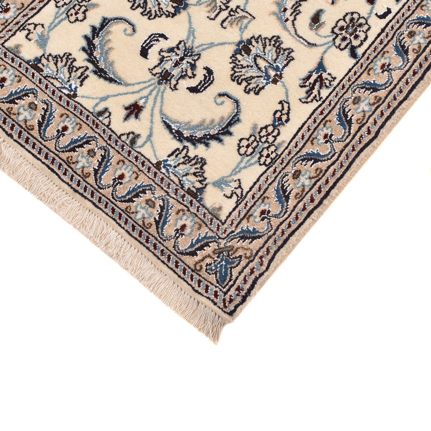 Tappeto corsia Tappeto Persero - Nain - Reale - 193 x 62 cm - crema