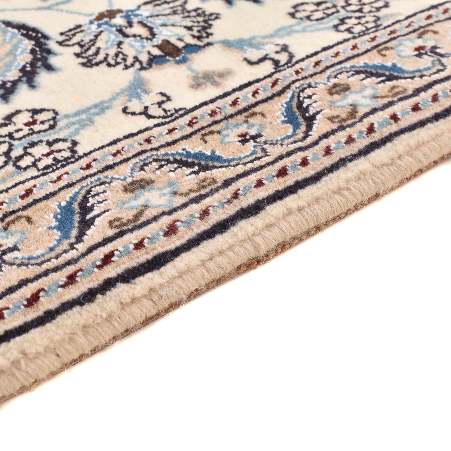 Tappeto corsia Tappeto Persero - Nain - Reale - 193 x 62 cm - crema