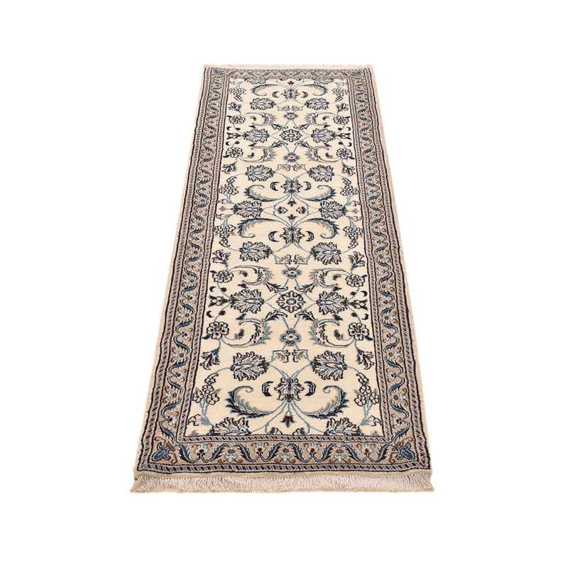 Tappeto corsia Tappeto Persero - Nain - Reale - 193 x 62 cm - crema