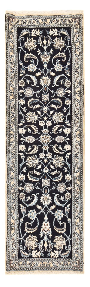 Tappeto corsia Tappeto Persero - Nain - Reale - 203 x 62 cm - blu scuro