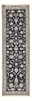 Tappeto corsia Tappeto Persero - Nain - Reale - 203 x 62 cm - blu scuro