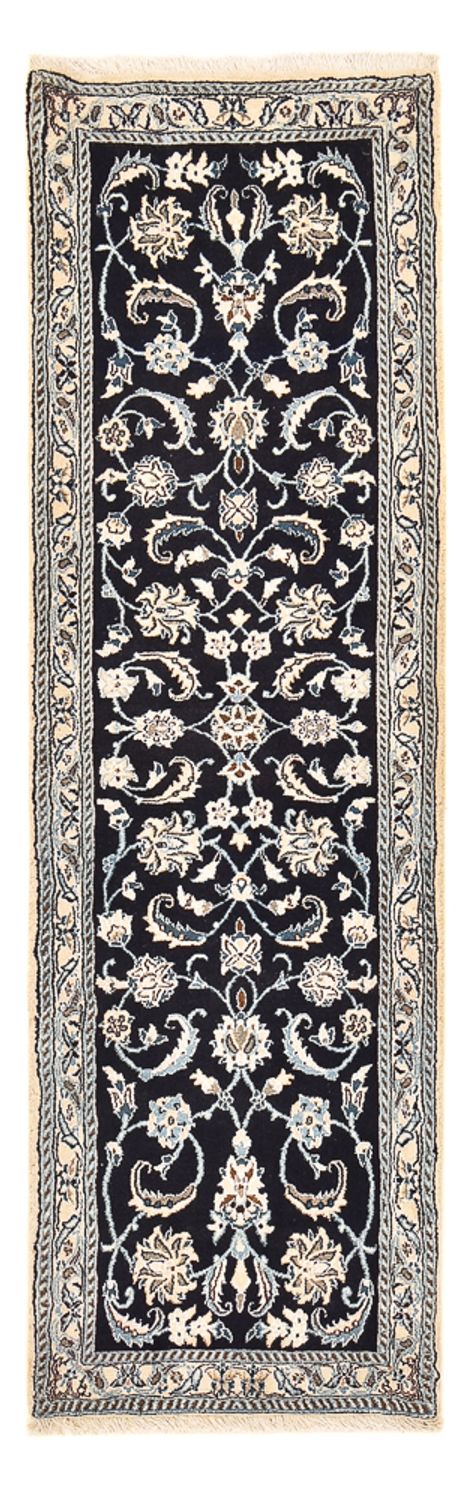 Tappeto corsia Tappeto Persero - Nain - Reale - 203 x 62 cm - blu scuro