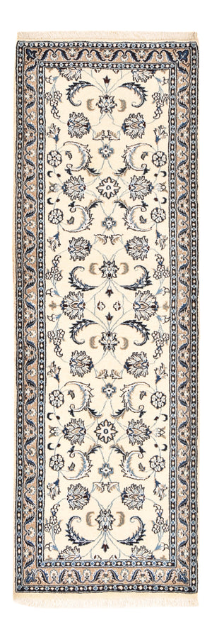 Tappeto corsia Tappeto Persero - Nain - Reale - 197 x 64 cm - crema
