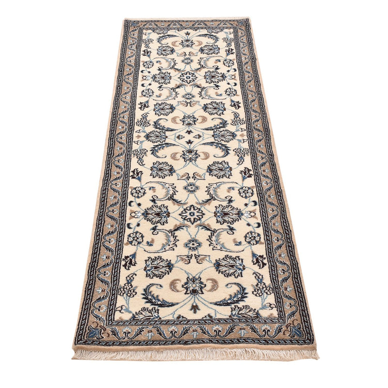 Tappeto corsia Tappeto Persero - Nain - Reale - 202 x 63 cm - crema
