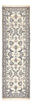 Tappeto corsia Tappeto Persero - Nain - Reale - 198 x 58 cm - crema