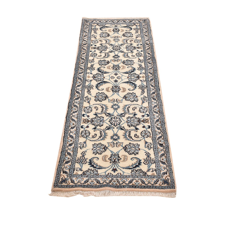 Tappeto corsia Tappeto Persero - Nain - Reale - 198 x 58 cm - crema