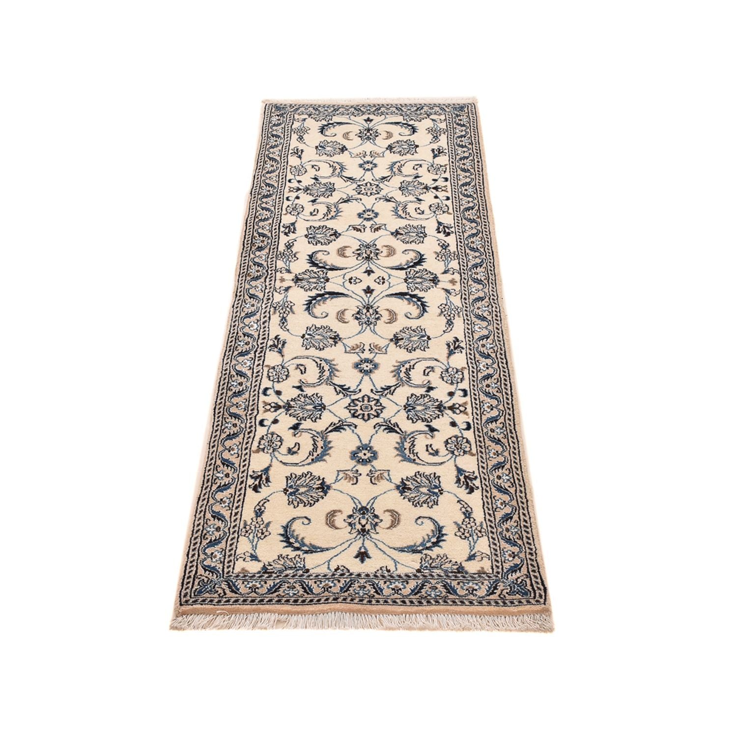 Tappeto corsia Tappeto Persero - Nain - Reale - 190 x 59 cm - crema
