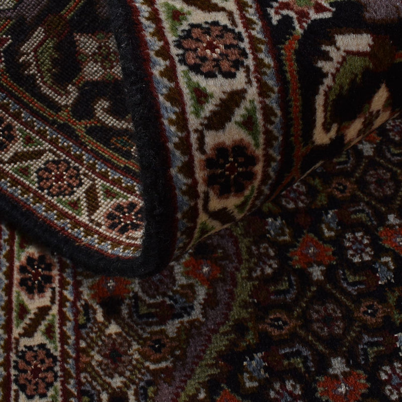 Tappeto Persero - Tabriz - Reale - 205 x 153 cm - marrone scuro
