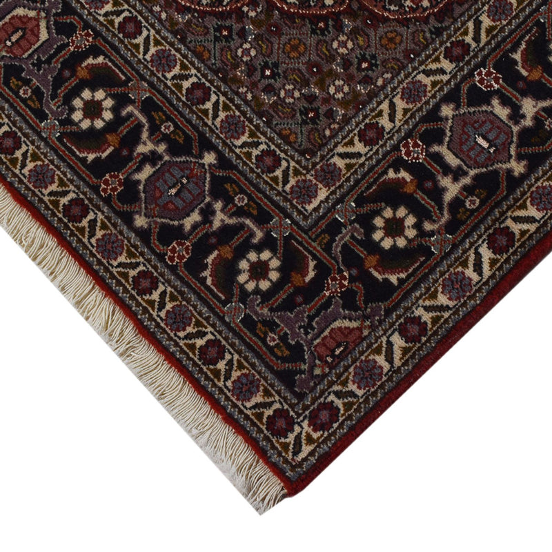 Tappeto Persero - Tabriz - Reale - 200 x 150 cm - rosso scuro