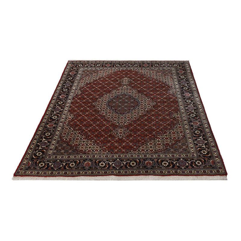 Tappeto Persero - Tabriz - Reale - 200 x 150 cm - rosso scuro