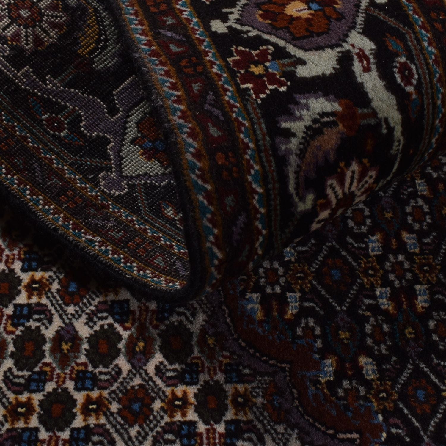 Tappeto Persero - Tabriz - Reale - 206 x 158 cm - antracite
