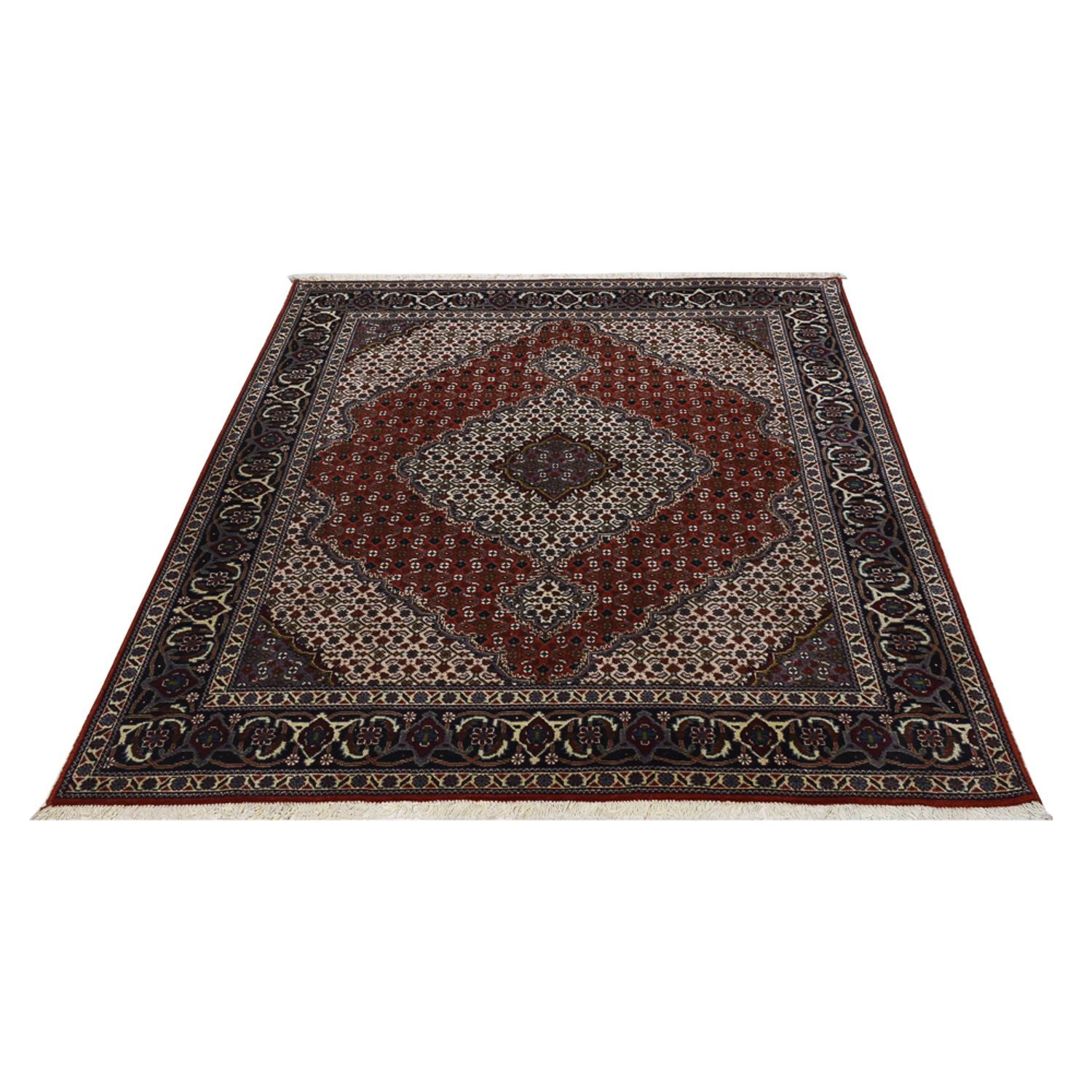 Tappeto Persero - Tabriz - Reale - 200 x 154 cm - rosso