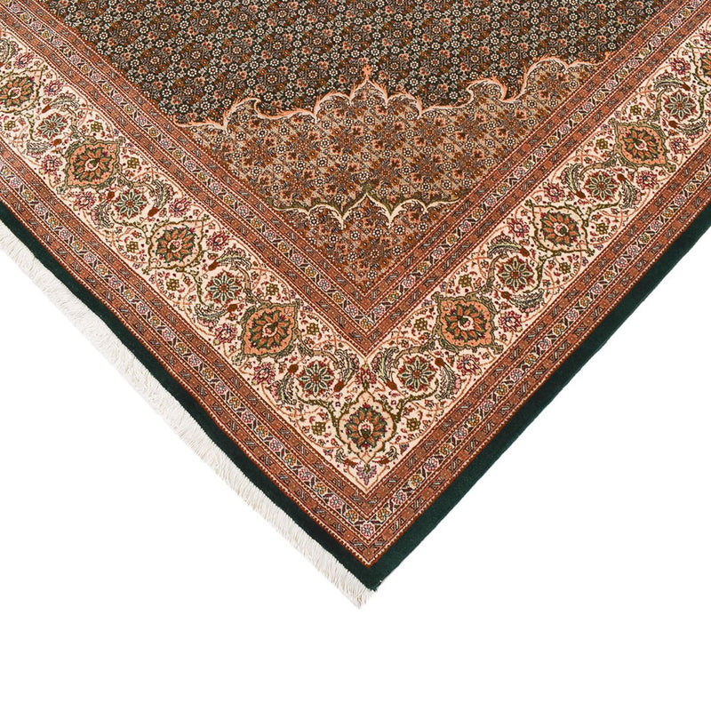 Tappeto corsia Tappeto Persero - Tabriz - Reale - 404 x 200 cm - sabbia