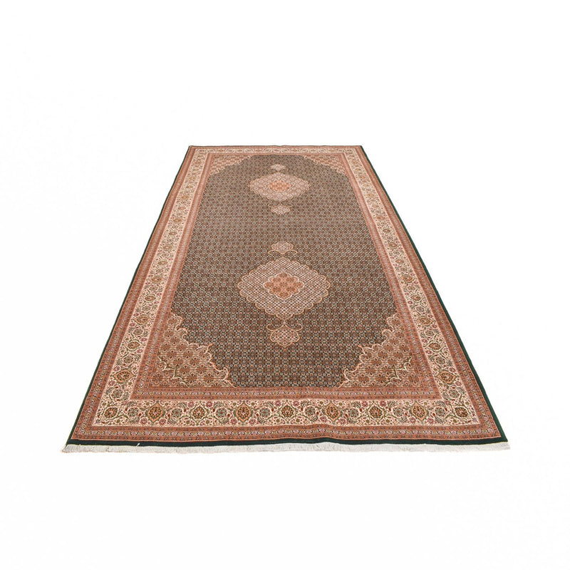 Tappeto corsia Tappeto Persero - Tabriz - Reale - 404 x 200 cm - sabbia