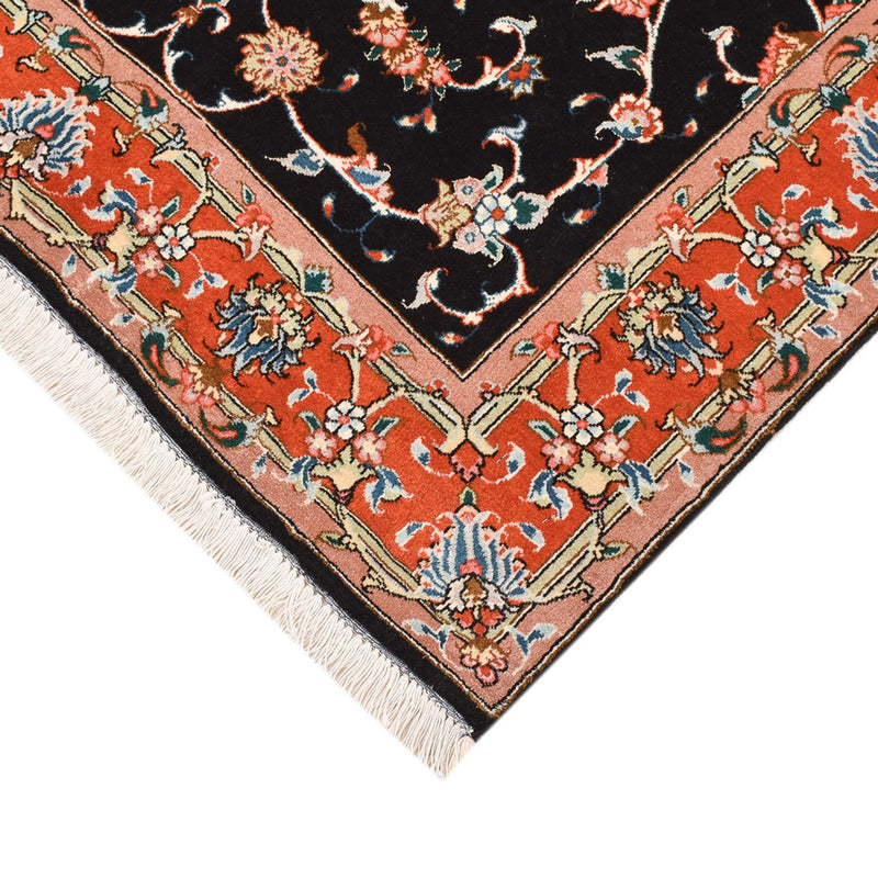 Tappeto Persero - Tabriz - Reale - 150 x 102 cm - blu scuro