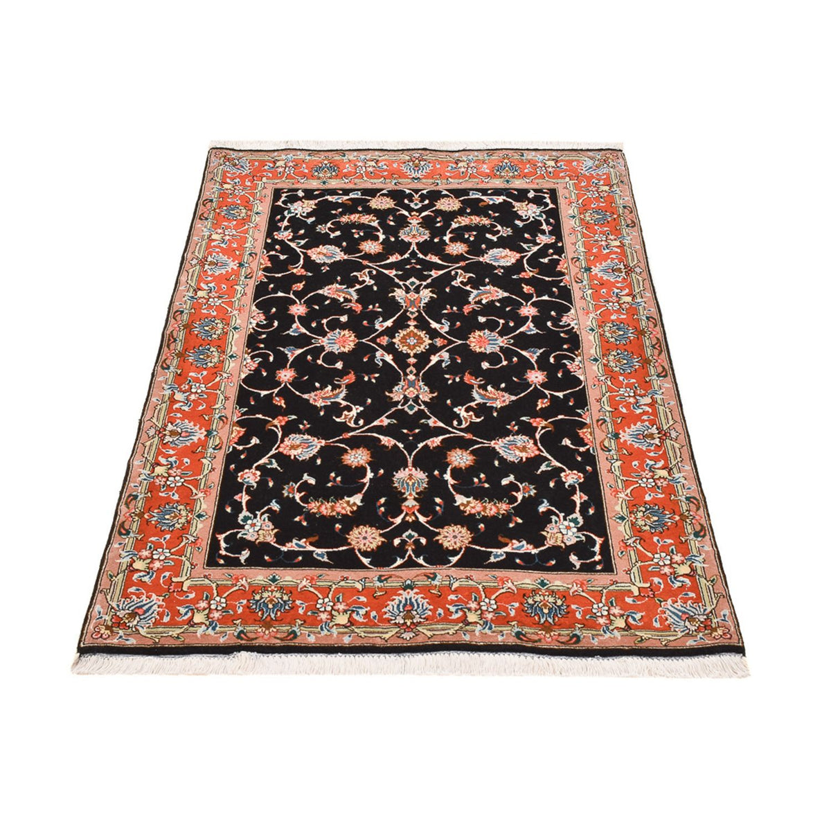 Tappeto Persero - Tabriz - Reale - 150 x 102 cm - blu scuro