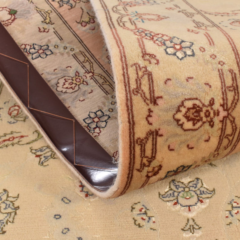 Tappeto corsia Tappeto Persero - Tabriz - Reale - 378 x 78 cm - beige