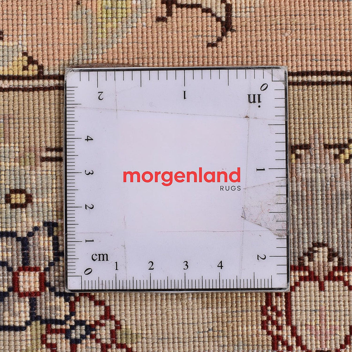 Tappeto corsia Tappeto Persero - Tabriz - Reale - 378 x 78 cm - beige