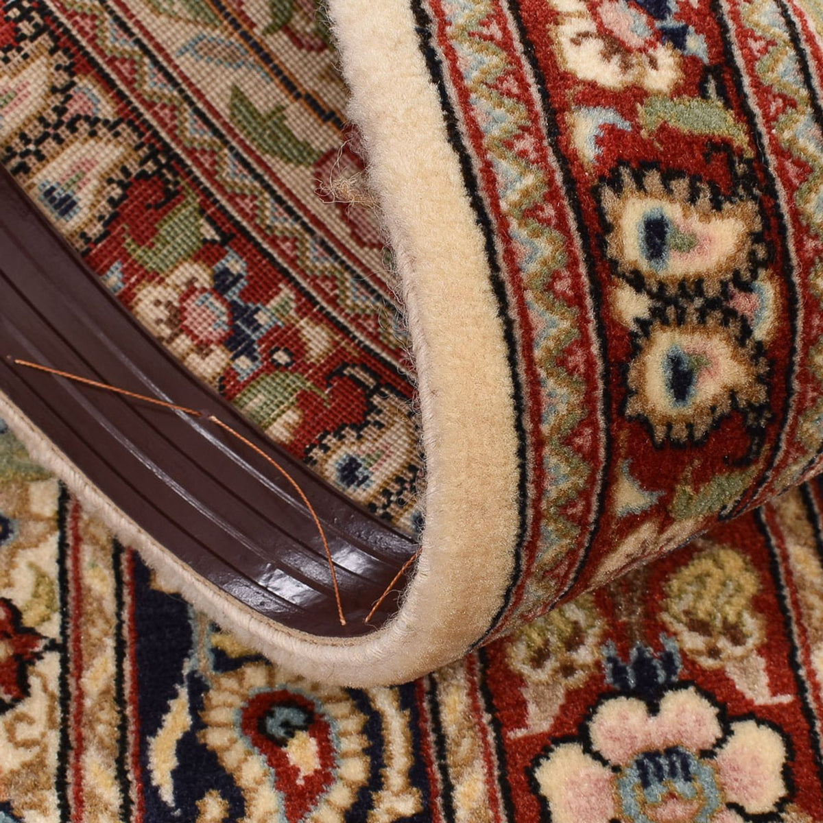 Tappeto corsia Tappeto Persero - Ghom - Reale - 198 x 52 cm - beige