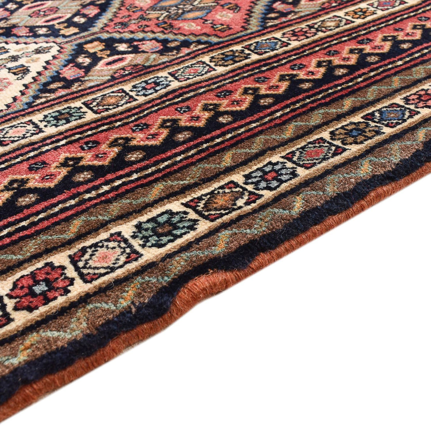 Afshar Sirjan Tappeto 253x185cm - Tappeto persiano