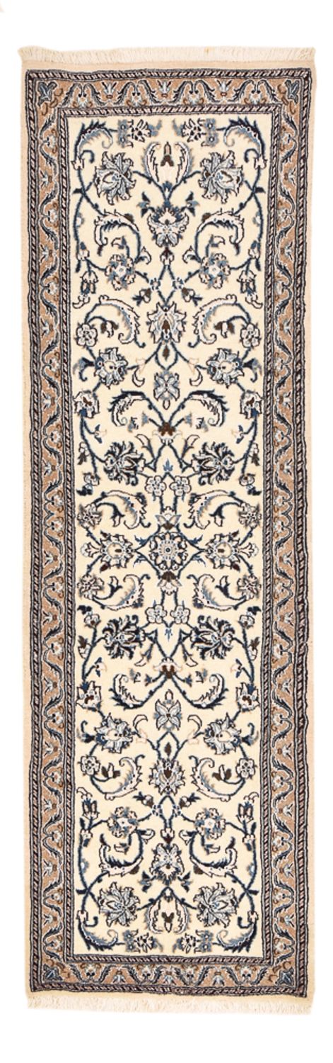 Tappeto corsia Tappeto Persero - Nain - Reale - 195 x 60 cm - crema