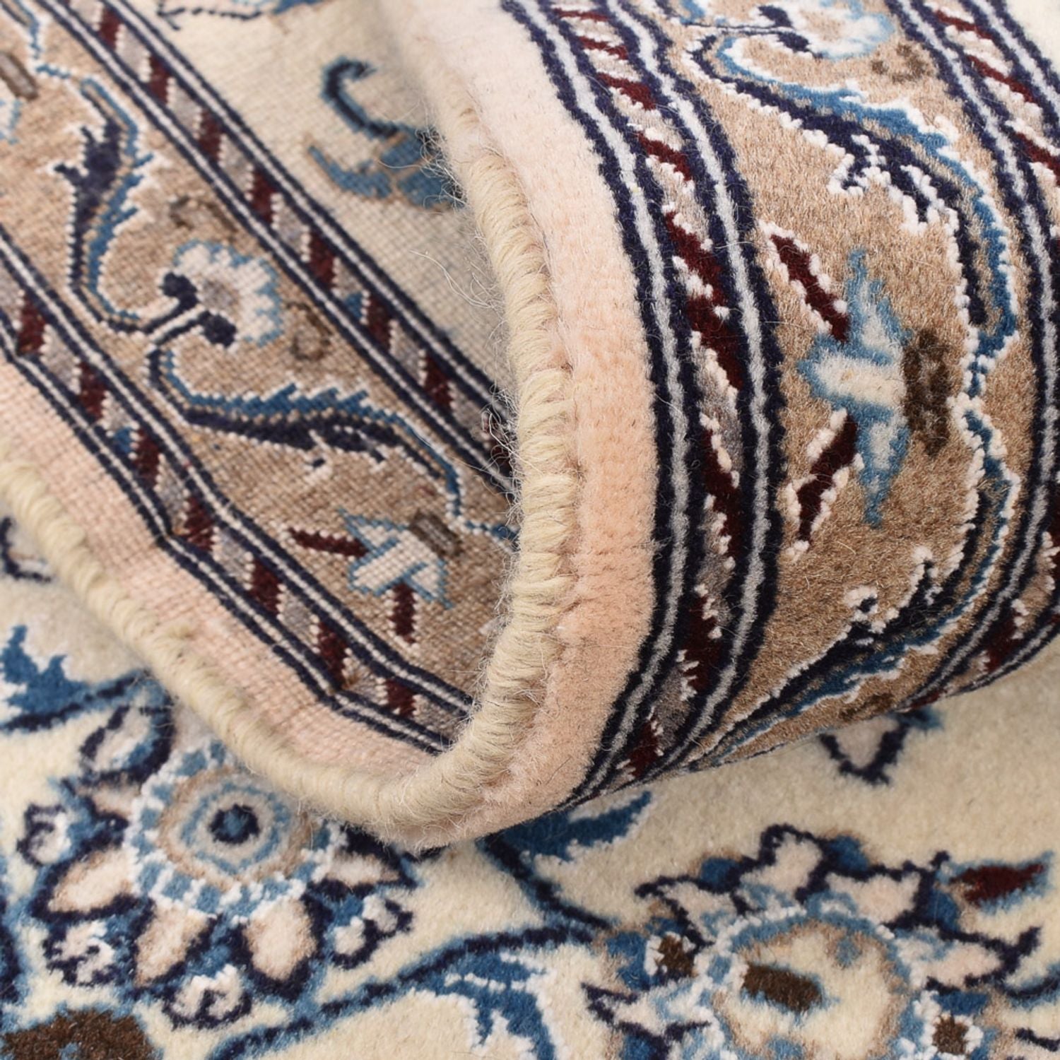 Tappeto corsia Tappeto Persero - Nain - Reale - 195 x 60 cm - crema