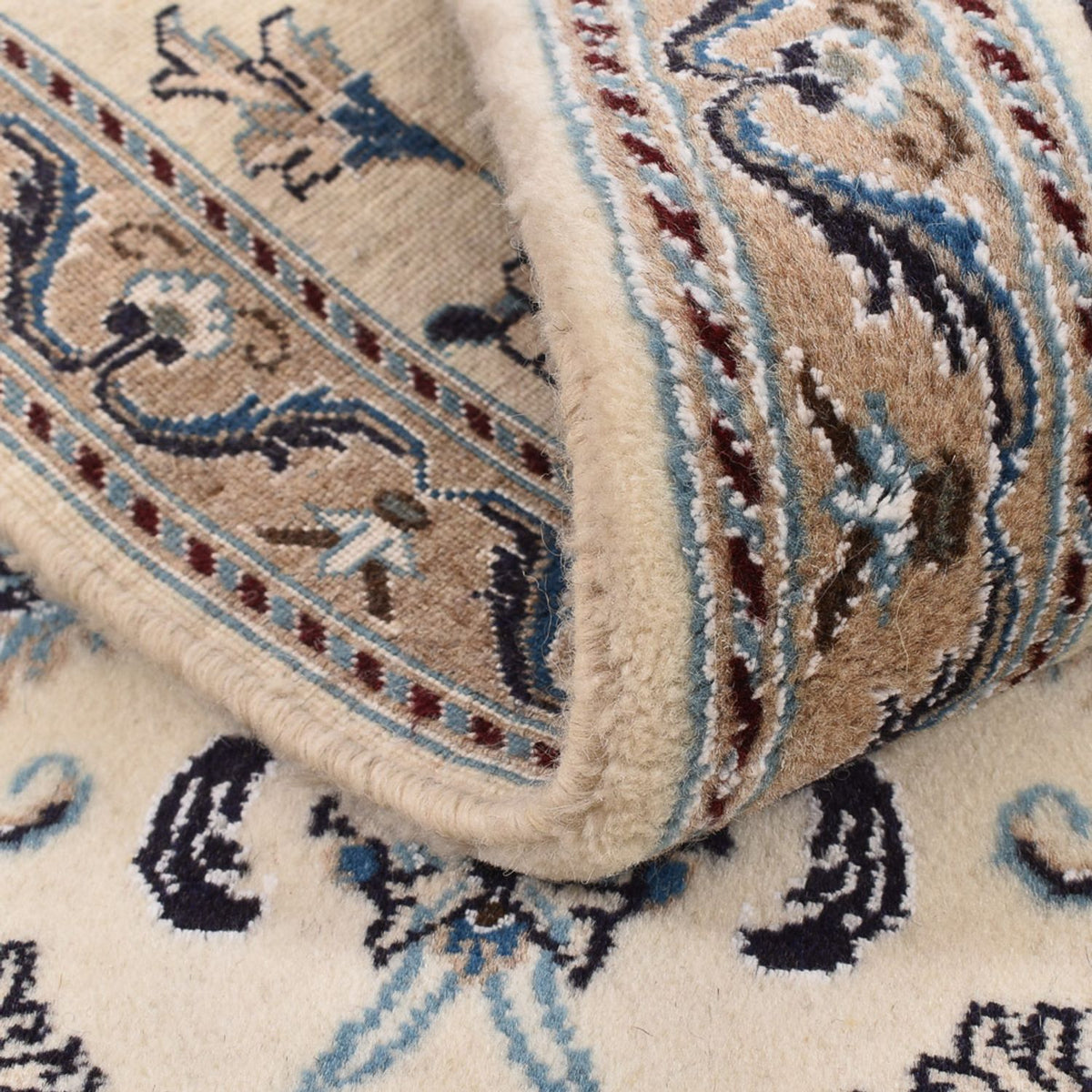 Tappeto corsia Tappeto Persero - Nain - Reale - 192 x 57 cm - crema