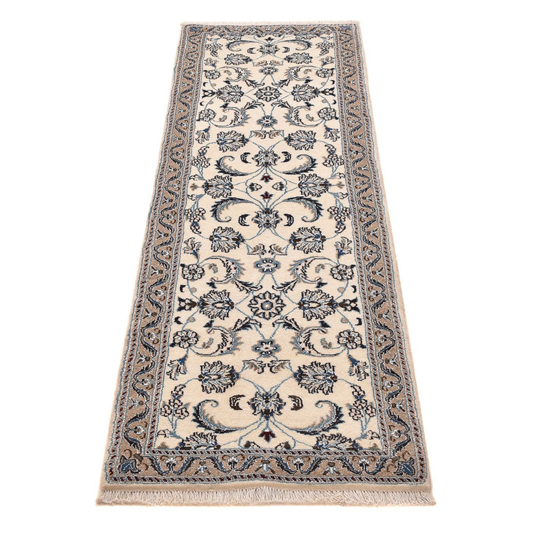 Tappeto corsia Tappeto Persero - Nain - Reale - 192 x 57 cm - crema