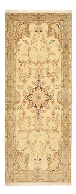 Tappeto corsia Tappeto Persero - Tabriz - Reale - 205 x 81 cm - beige