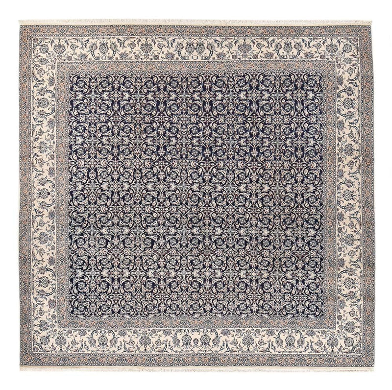 Tappeto Persero - Nain - Premio quadrato  - 342 x 340 cm - blu scuro