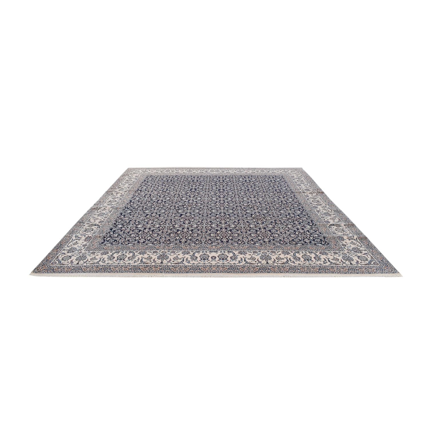 Tappeto Persero - Nain - Premio quadrato  - 342 x 340 cm - blu scuro