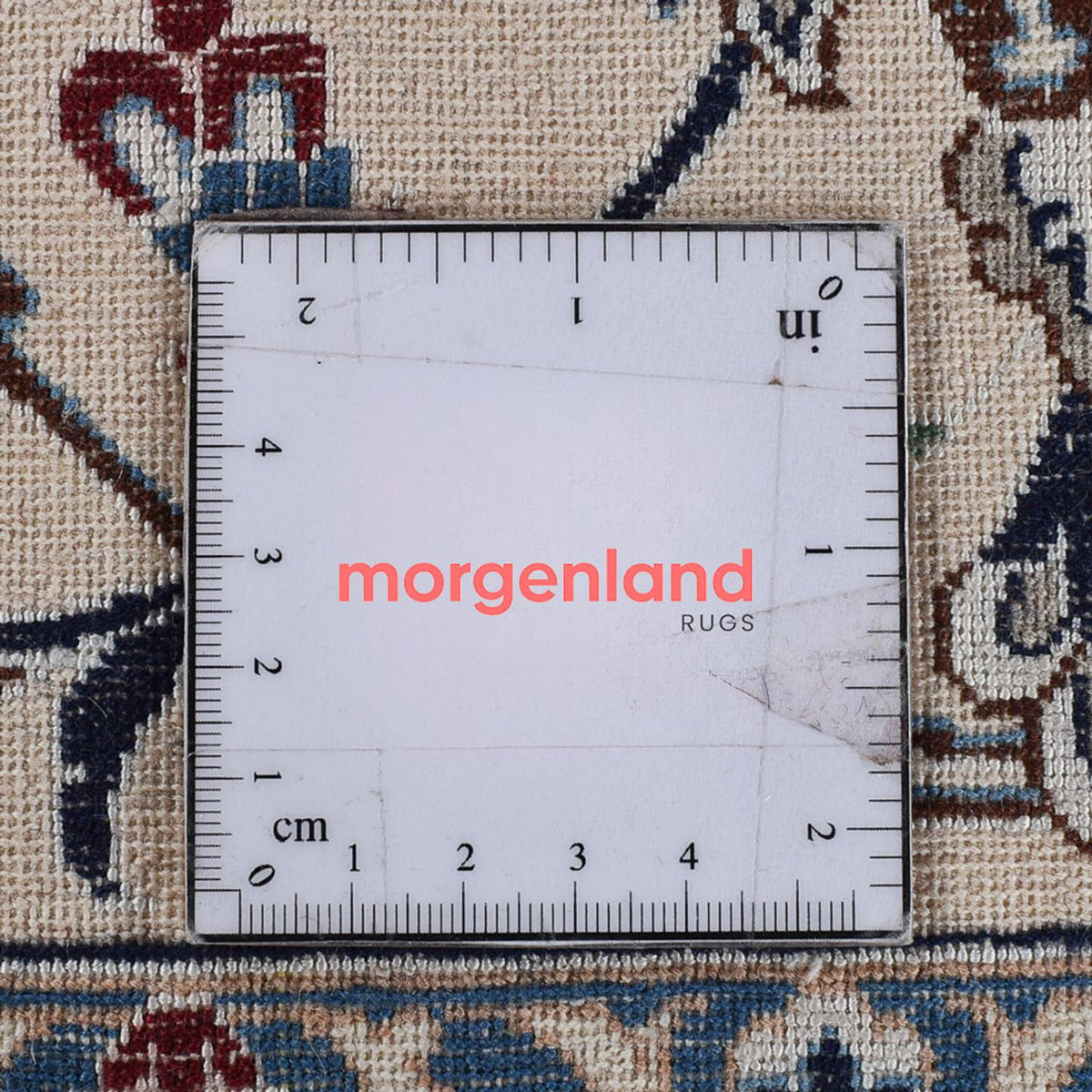 Tappeto Persero - Nain - Premio quadrato  - 342 x 340 cm - blu scuro