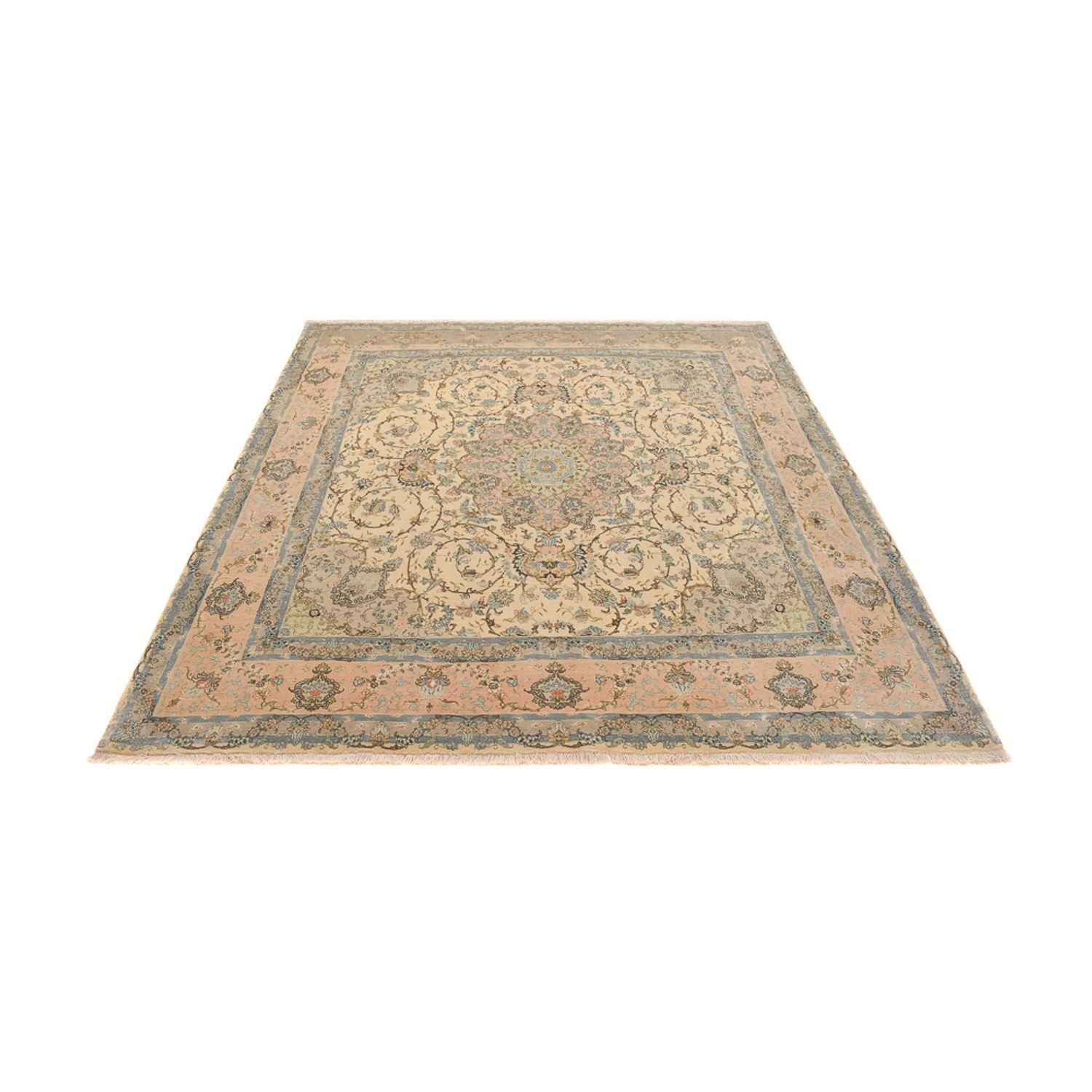 Tappeto Persero - Tabriz - Reale - 267 x 251 cm - sabbia