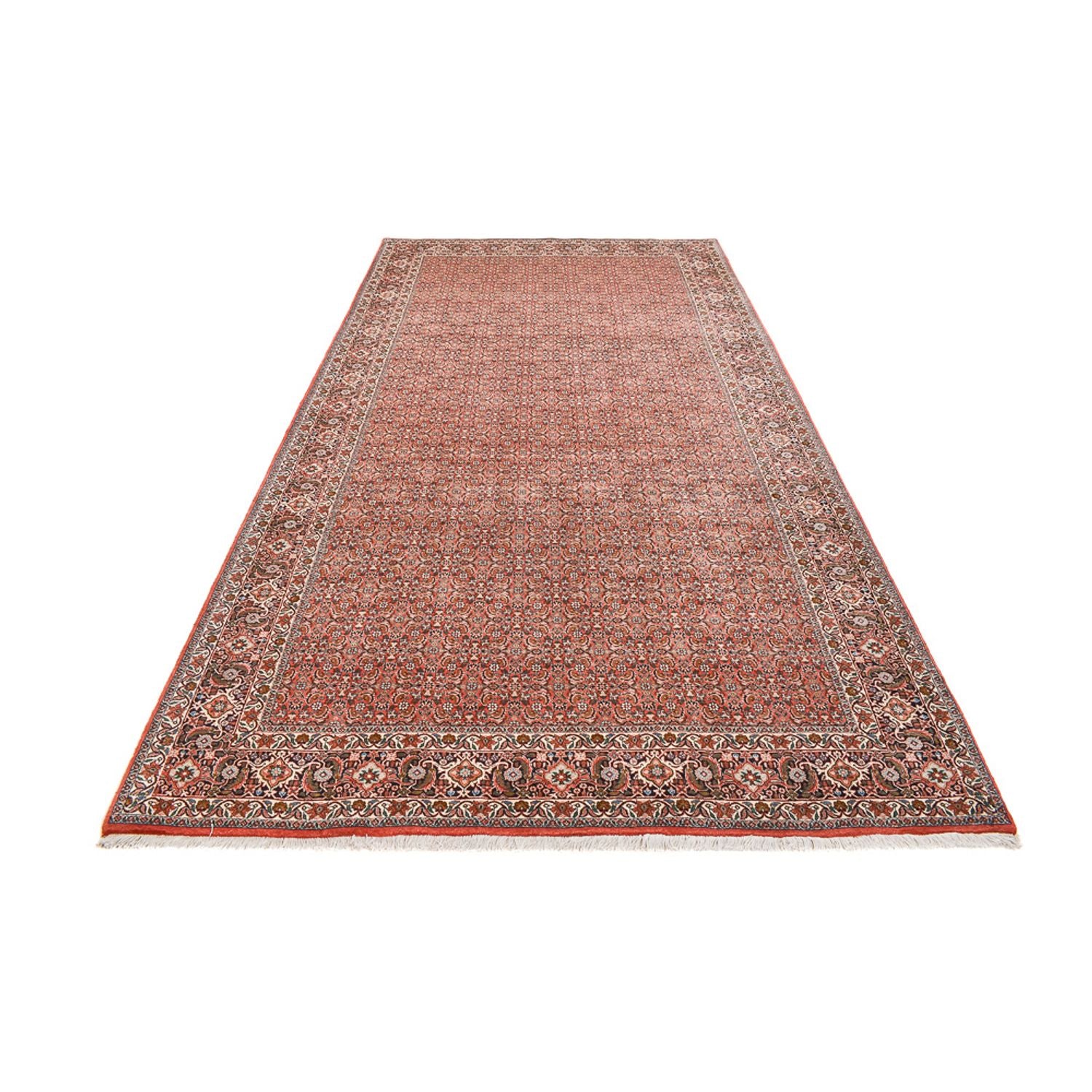 Tappeto Persero - Bidjar forma speciale  - 393 x 205 cm - ruggine
