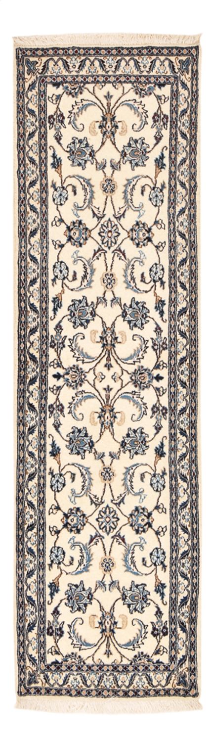 Tappeto corsia Tappeto Persero - Nain - Reale - 204 x 58 cm - crema