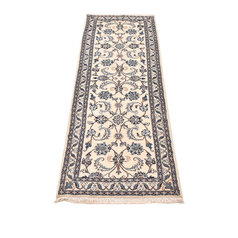 Tappeto corsia Tappeto Persero - Nain - Reale - 204 x 58 cm - crema